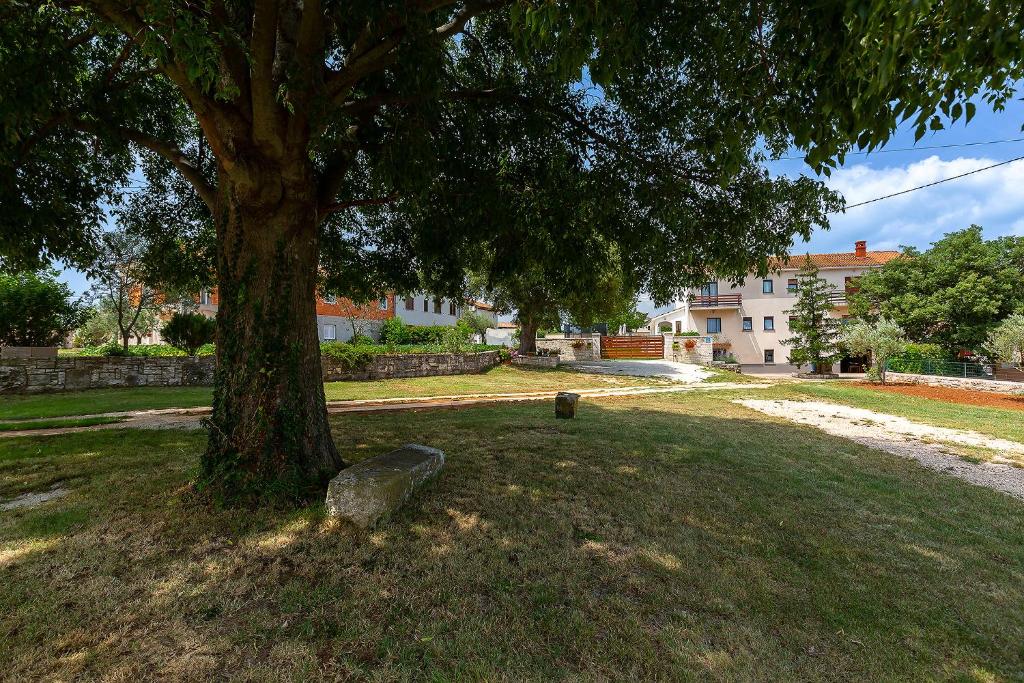 Vonkajšia záhrada v ubytovaní Kuća za odmor s bazenom Emma