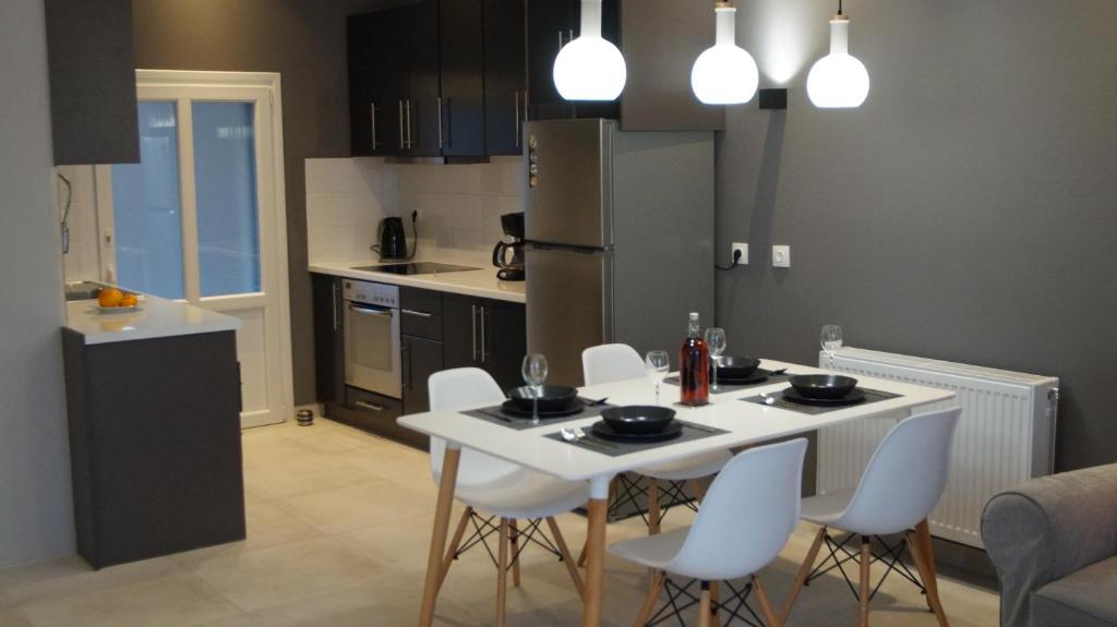 Kuchyň nebo kuchyňský kout v ubytování Luxury Apartment, Tranquility, Sea Views, Breeze