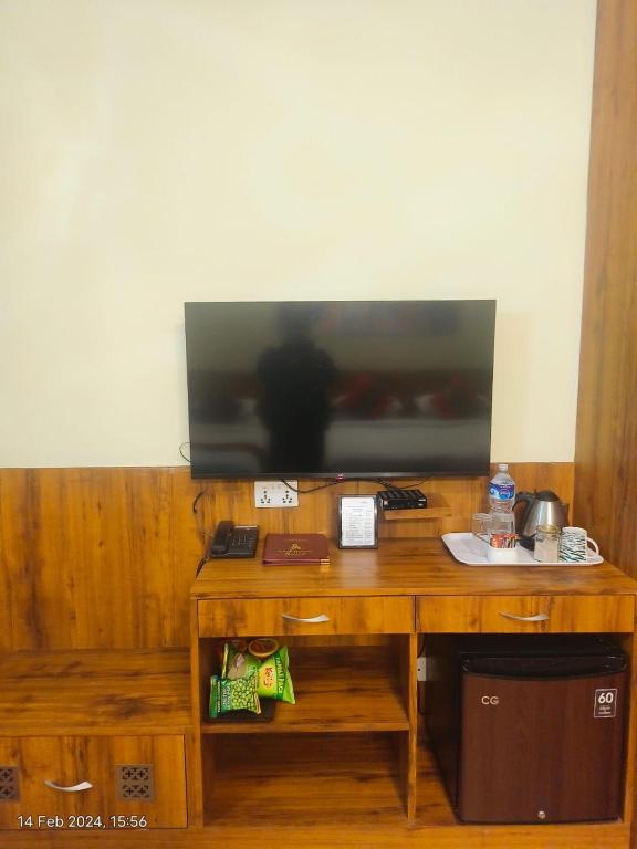 TV a/nebo společenská místnost v ubytování Chef House Resort