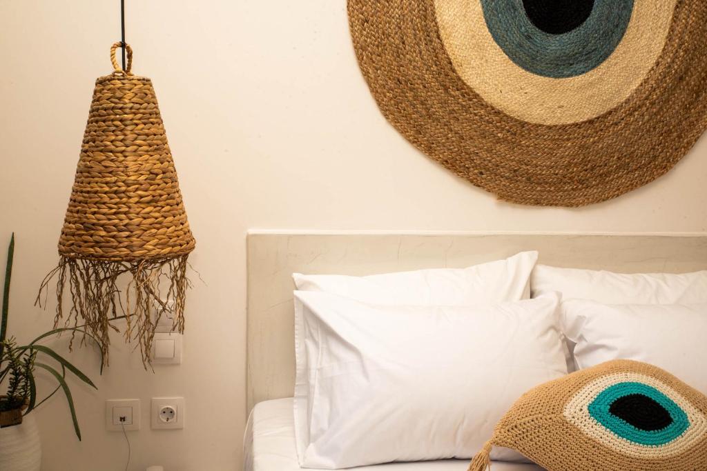 Postel nebo postele na pokoji v ubytování Aidani Luxurious Rooms