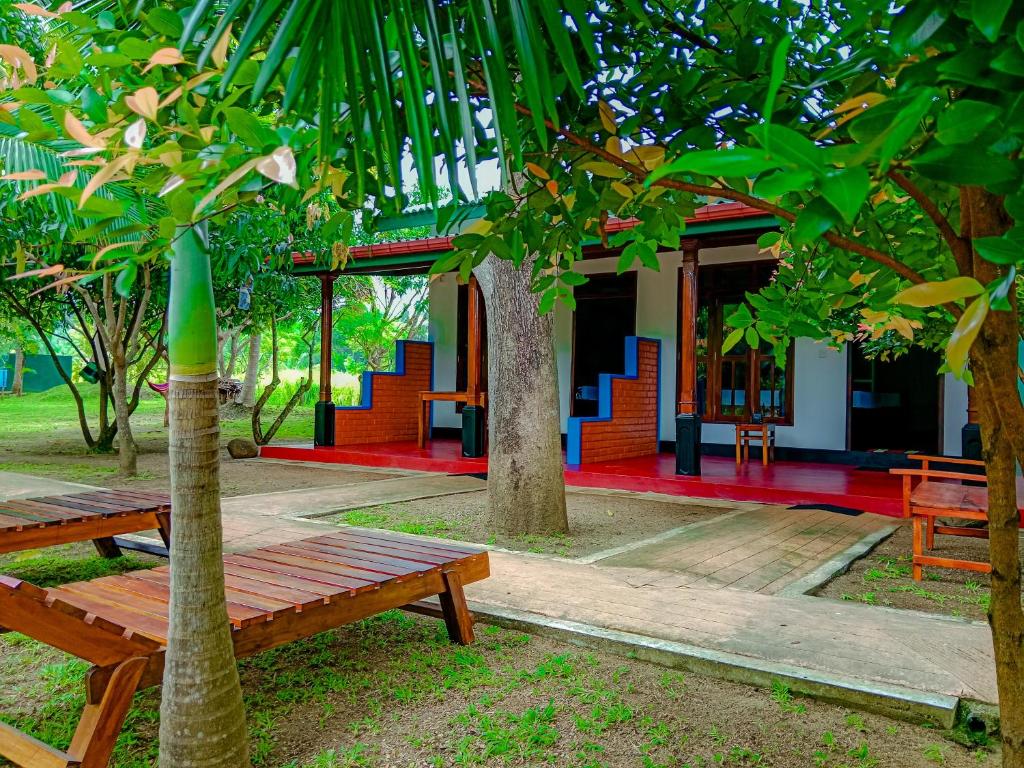 Zahrada ubytování Pride Rock Villa & Tree House