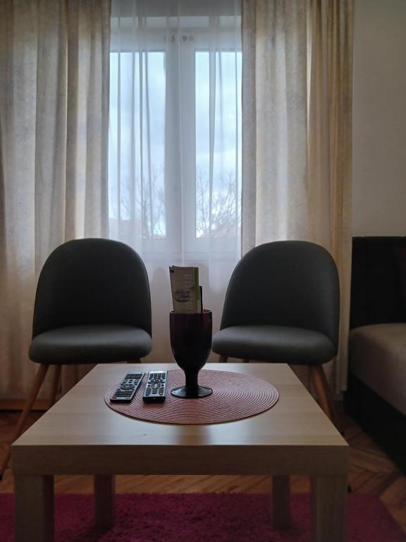 Posezení v ubytování Deluxe studio & apartments Alexander