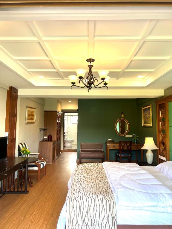 Postel nebo postele na pokoji v ubytování Quinstel Guesthouse