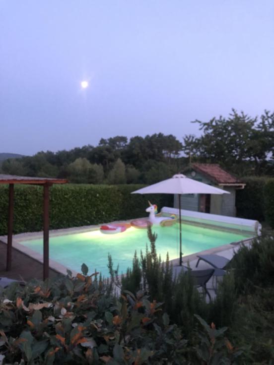 Bazén v ubytování Gite La Terrasse - Private pool nebo v jeho okolí