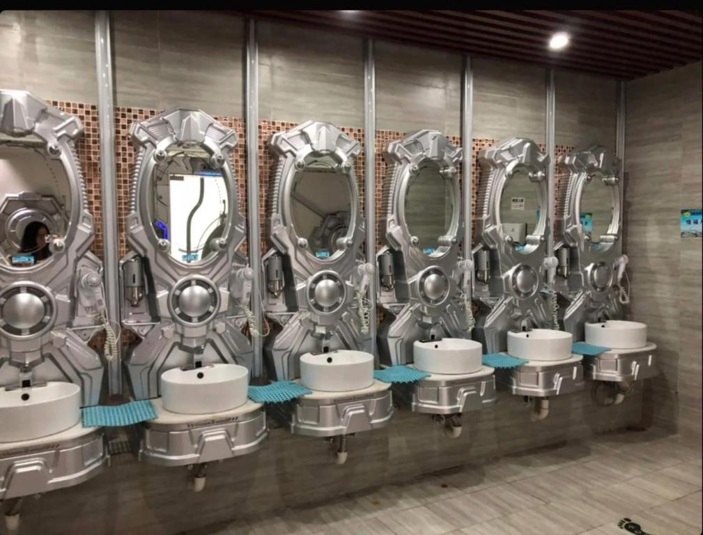 Zhuhai Dreamers Capsule Hotel - Litera En La Habitación Del Dormitorio Mixto