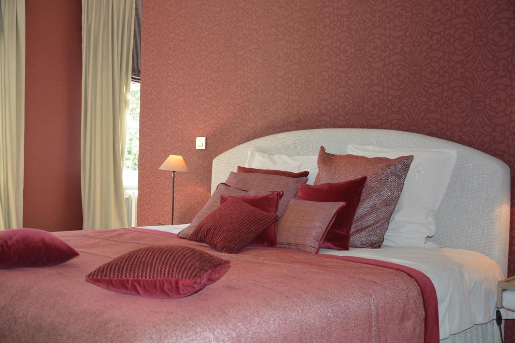 Postel nebo postele na pokoji v ubytování B & B Landhuis Ter Velt