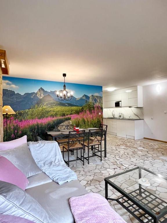 Kuchyňa alebo kuchynka v ubytovaní Viva Maria Apartamenty