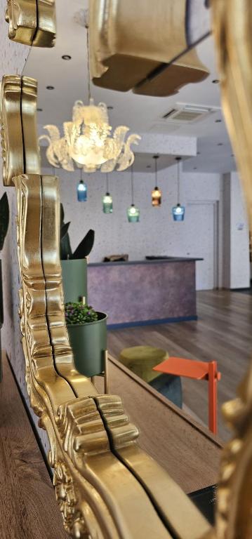 Posezení v ubytování Hotel La Superba