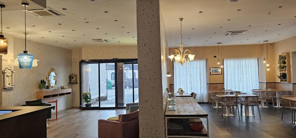 Posezení v ubytování Hotel La Superba