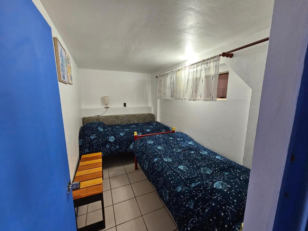 Cama o camas de una habitación en Santorini