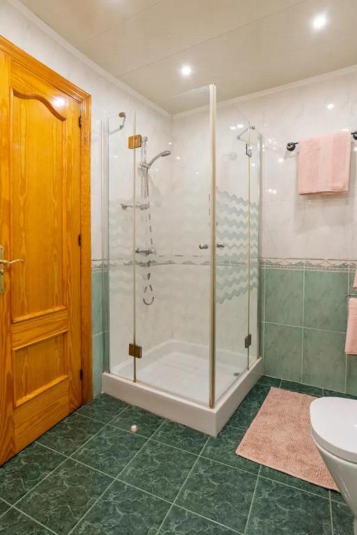 Koupelna v ubytování Villa Romeo
