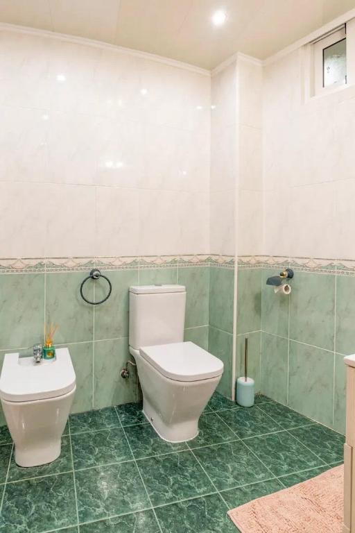 Koupelna v ubytování Villa Romeo