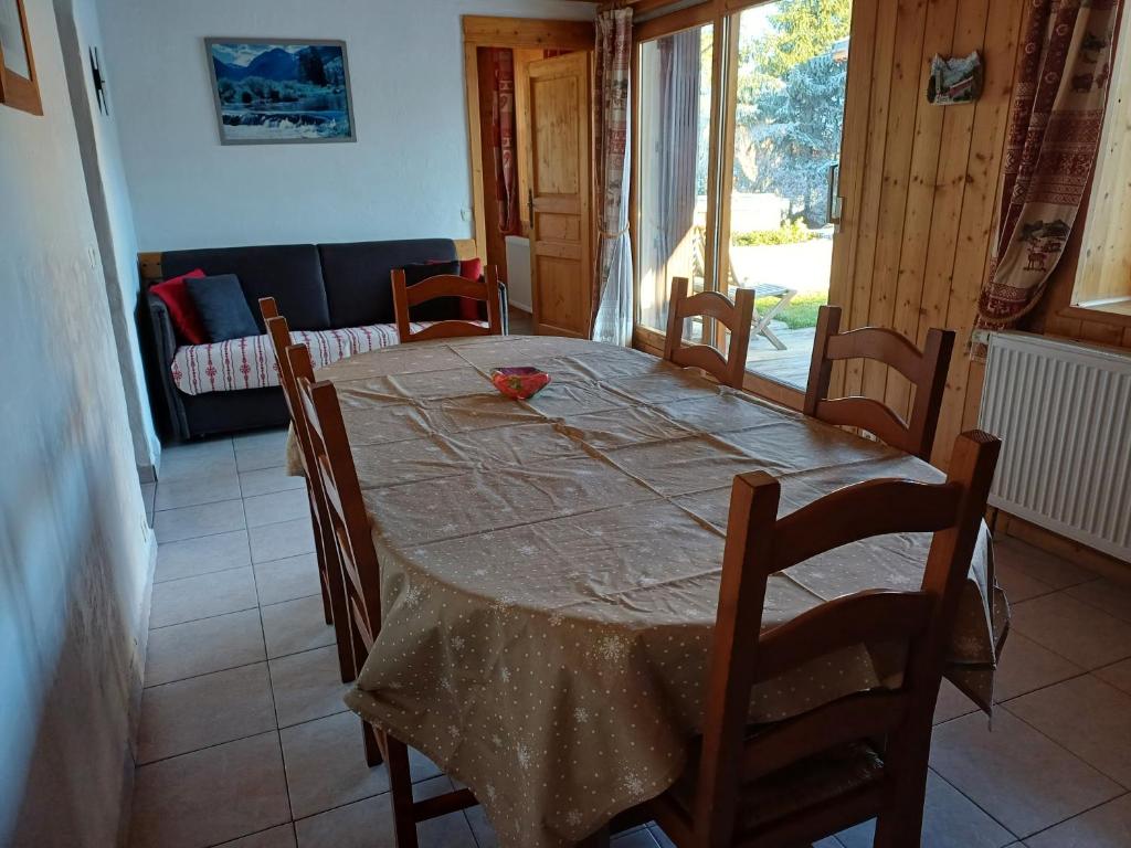 Posedenie v ubytovaní chalet Mont-Blanc