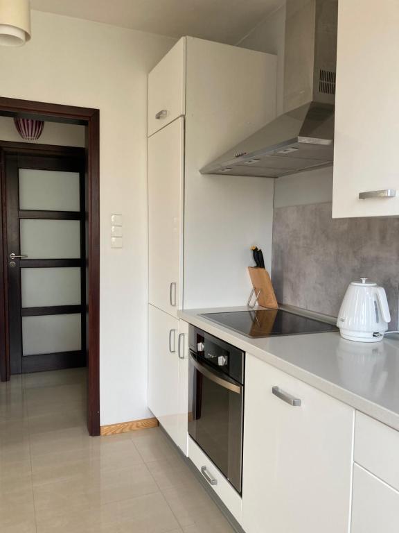 Kuchyňa alebo kuchynka v ubytovaní Apartament Argo