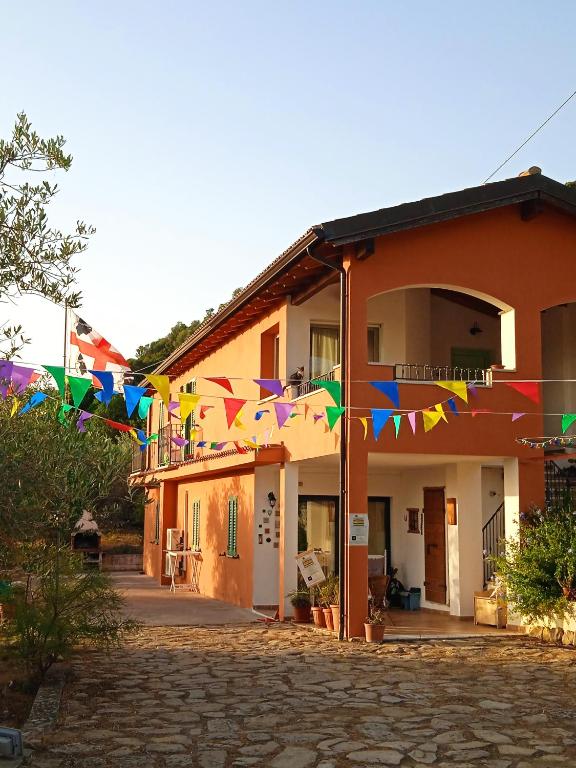Budova, kde se bed and breakfast nachází