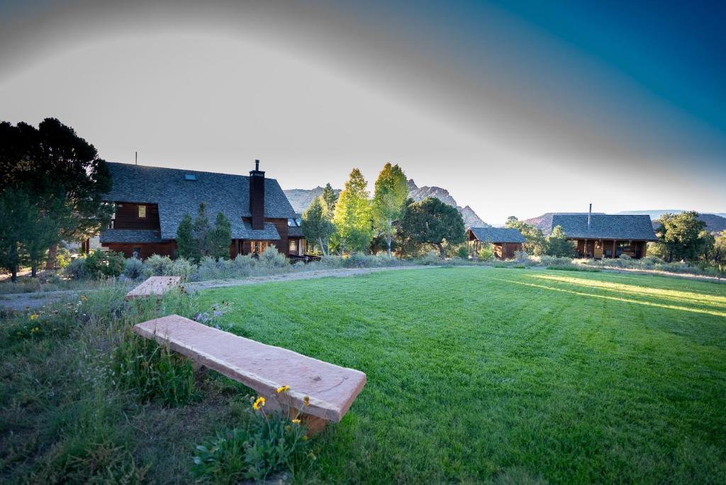 Zahrada ubytování Tiny Creek Retreat