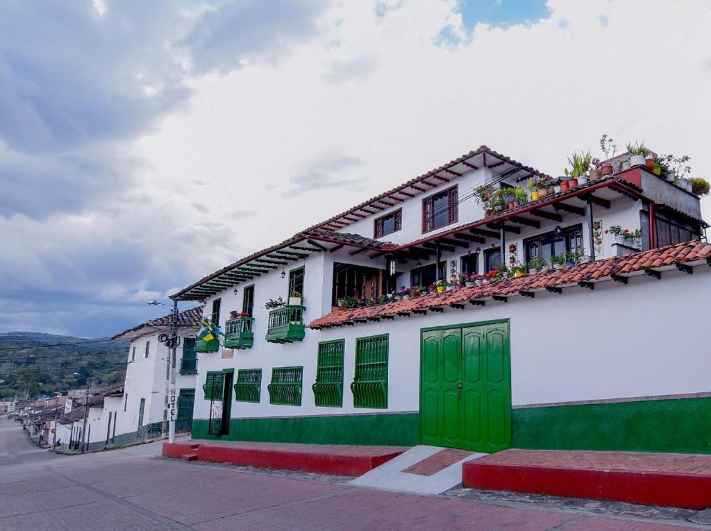 Budova, kde se hostel nachází