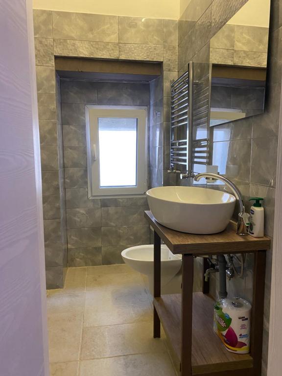 Koupelna v ubytování Solevita B&B