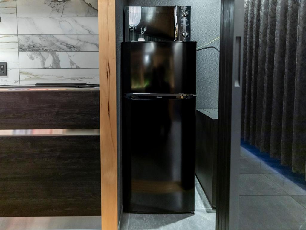 Kuchyň nebo kuchyňský kout v ubytování Tabist kiki HOTEL KYOTO Sanjo Takakura