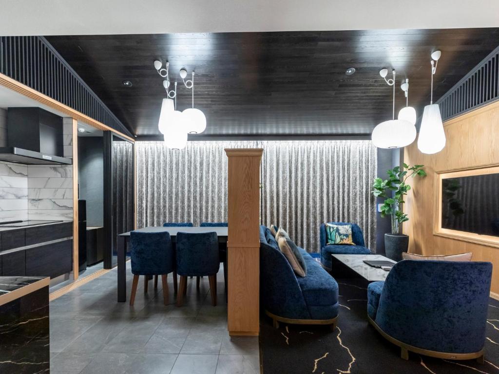 Posezení v ubytování Tabist kiki HOTEL KYOTO Sanjo Takakura