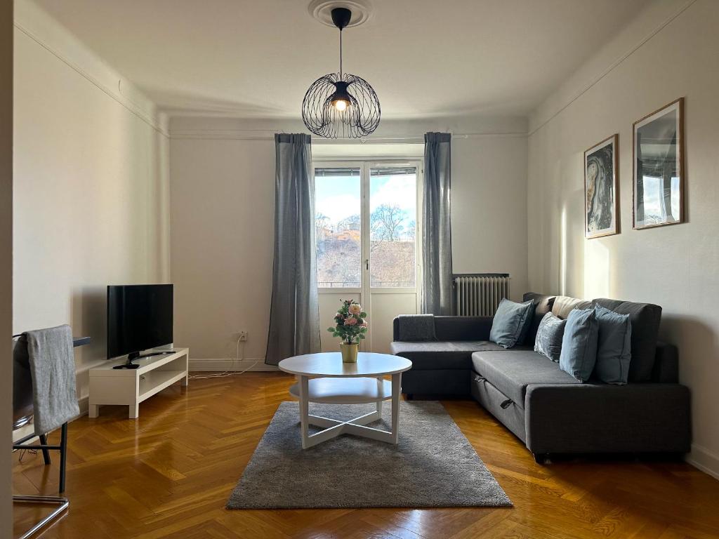 Posezení v ubytování Stay Inn Apartment Sveavägen