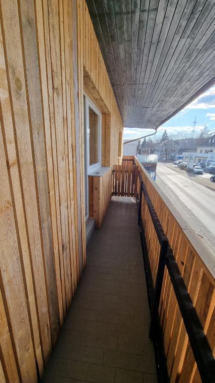Balkón nebo terasa v ubytování Apartment- Zimmer Pernter