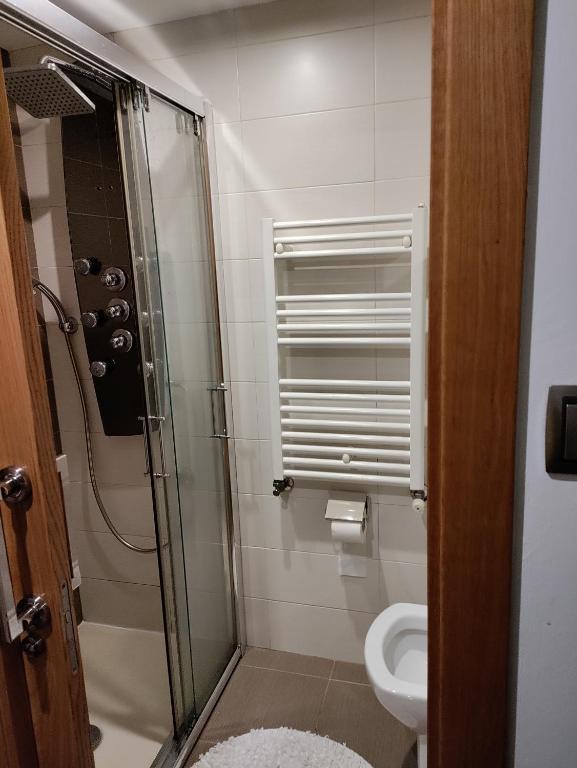A bathroom at Casa al lado del mar