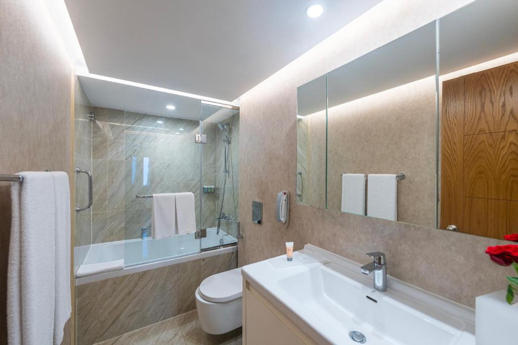 Koupelna v ubytování Hyatt Regency Galleria Residence Dubai