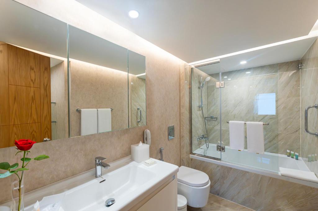 Koupelna v ubytování Hyatt Regency Galleria Residence Dubai