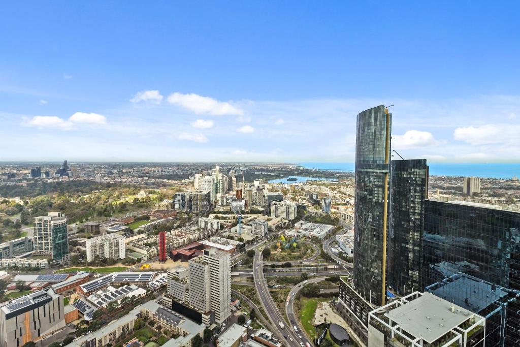 Vue panoramique sur l'établissement 1 Bedroom with breathtaking Port Phillip Bay views
