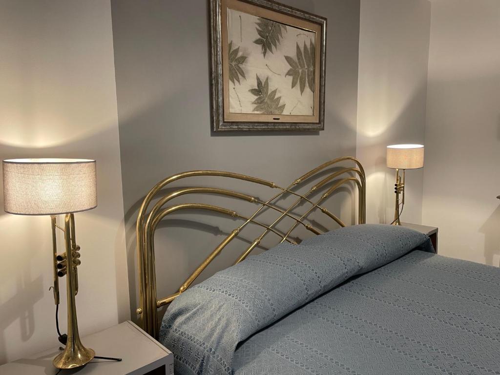 Ένα ή περισσότερα κρεβάτια σε δωμάτιο στο La Zagara