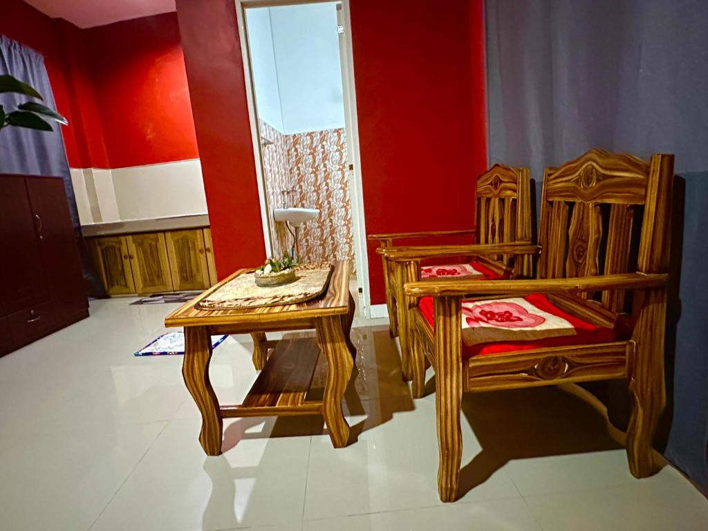 Posezení v ubytování Rozay Travellers Inn