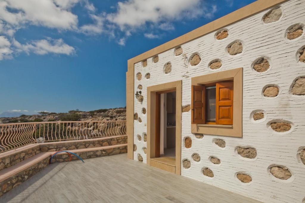 Balkón nebo terasa v ubytování Magic View Villa in Karpathos
