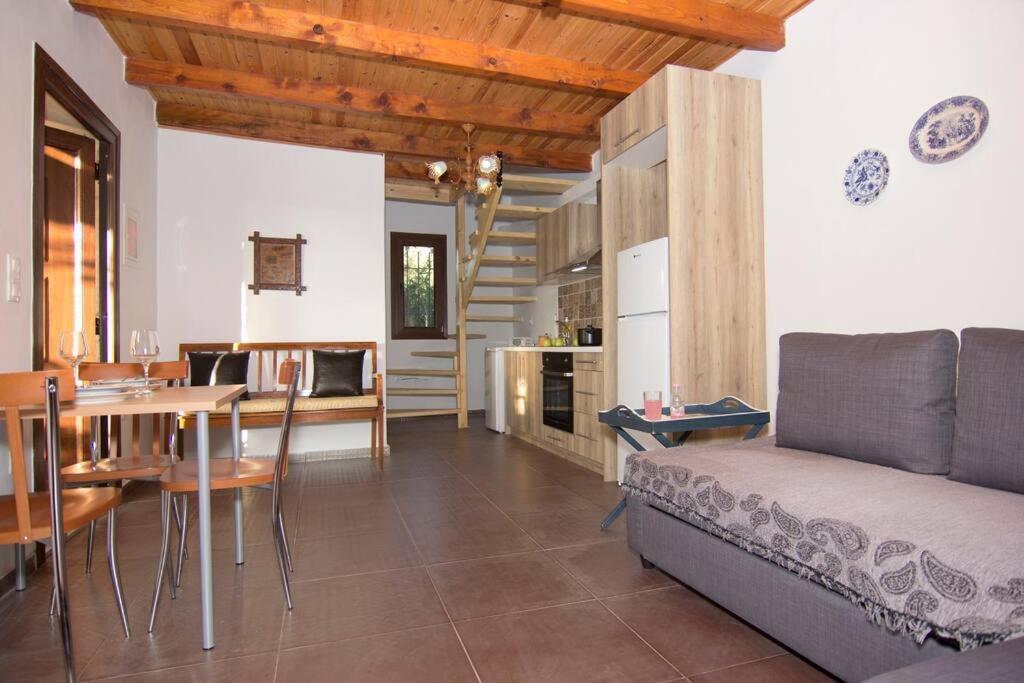 Χώρος καθιστικού στο Belles Maisons - Nektarios