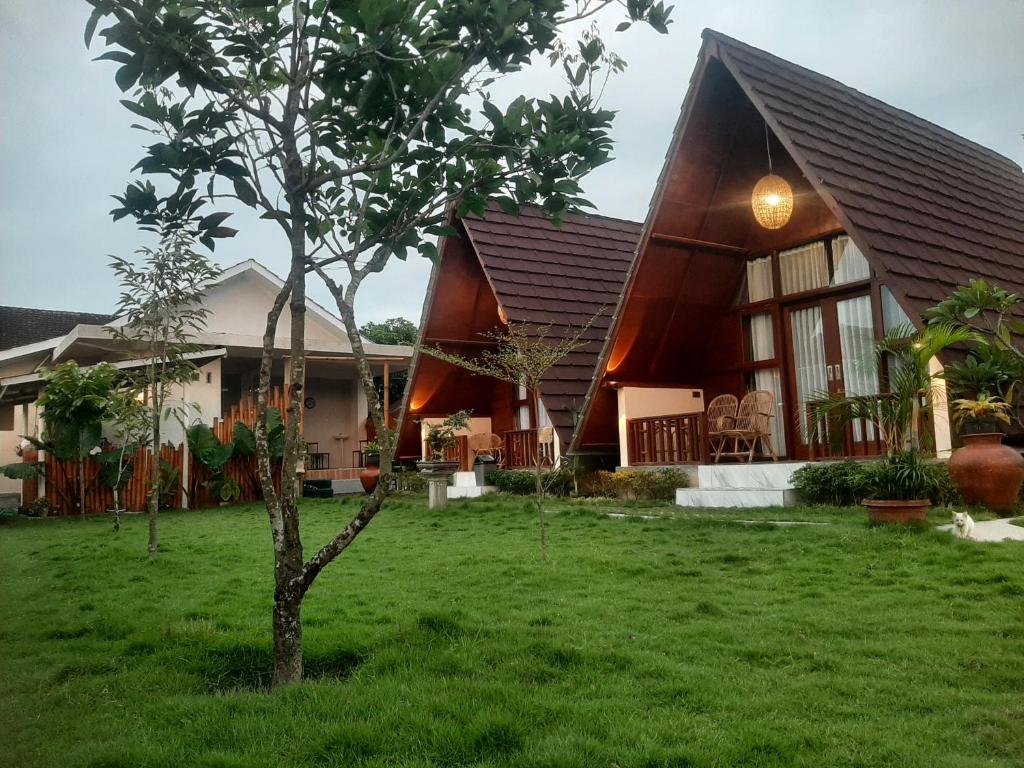 Zahrada ubytování D' Carasti Bungalow