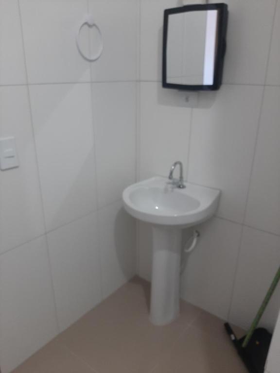 Koupelna v ubytování Pousada Belaisa