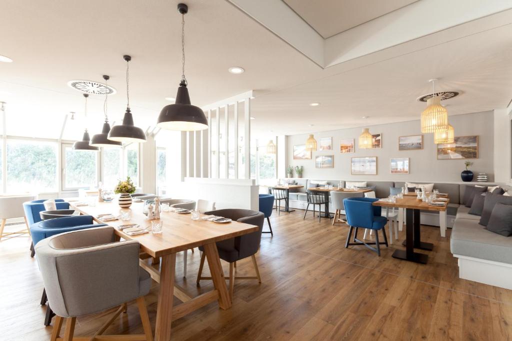 Posezení v ubytování Wyn. Strandhotel Sylt