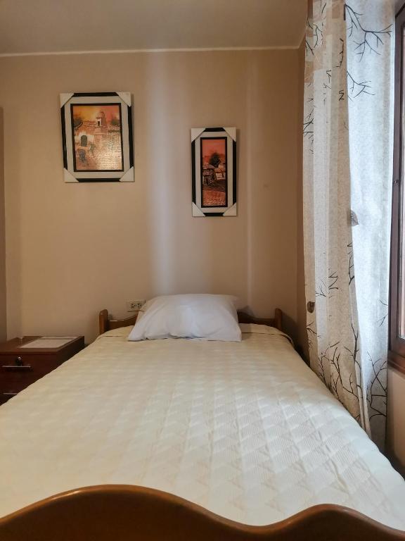 Postel nebo postele na pokoji v ubytování Montafé Mirador