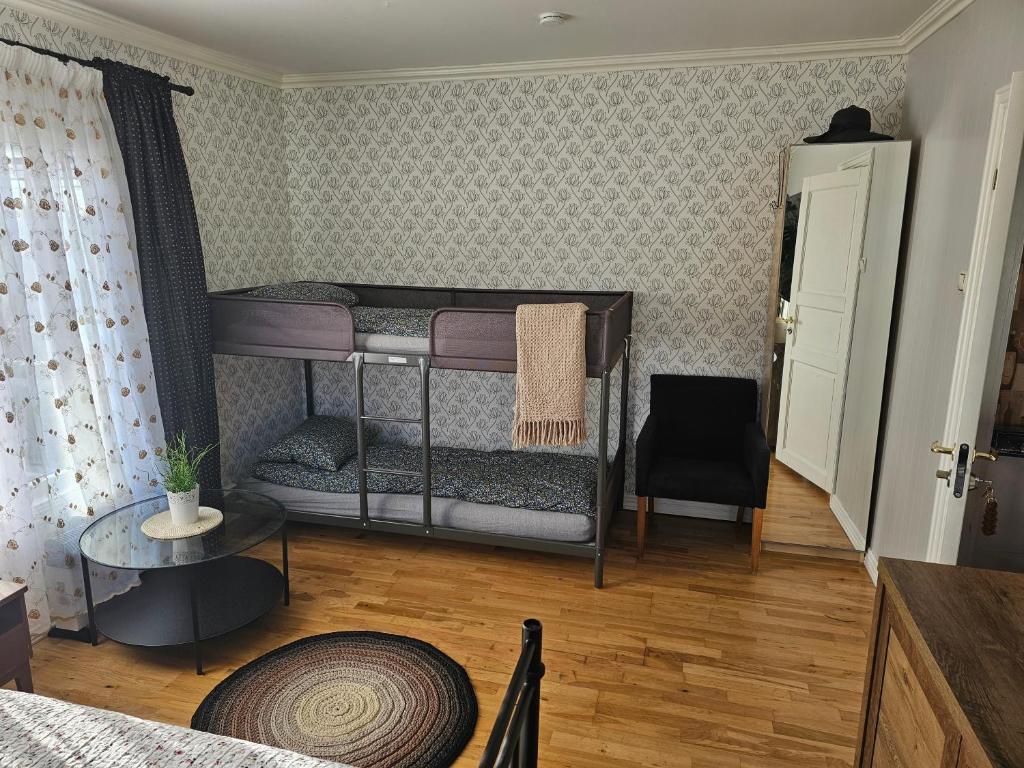 Posezení v ubytování Guesthouse Karmøy