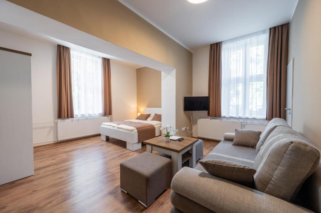 Posezení v ubytování Vila Astoria