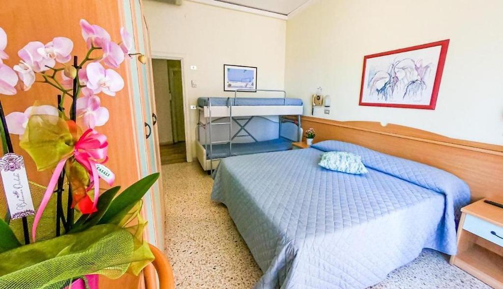 Postel nebo postele na pokoji v ubytování Milano Simple