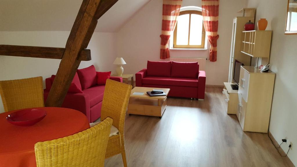 Posezení v ubytování Hotel Kloster Nimbschen 4 Sterne