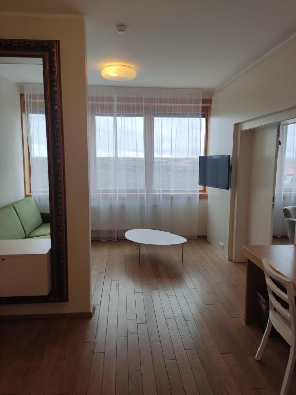 Koupelna v ubytování Hotel Madl