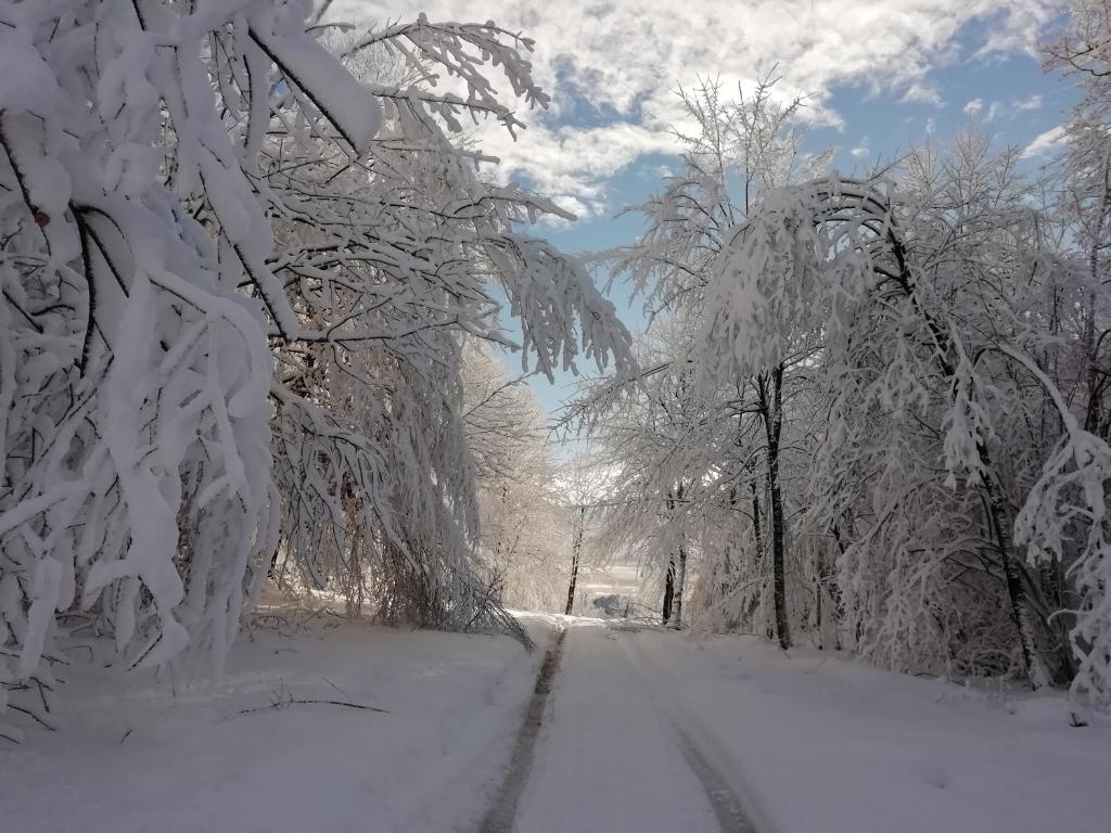 Baita Gran Monte v zimě