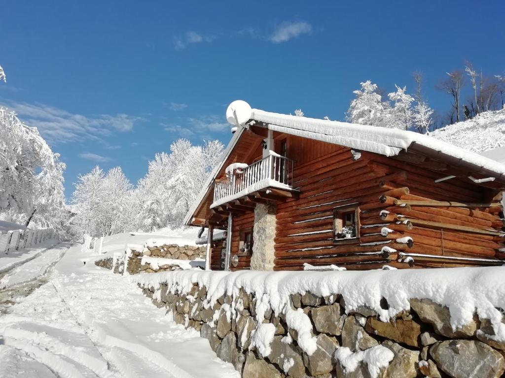 Baita Gran Monte v zimě