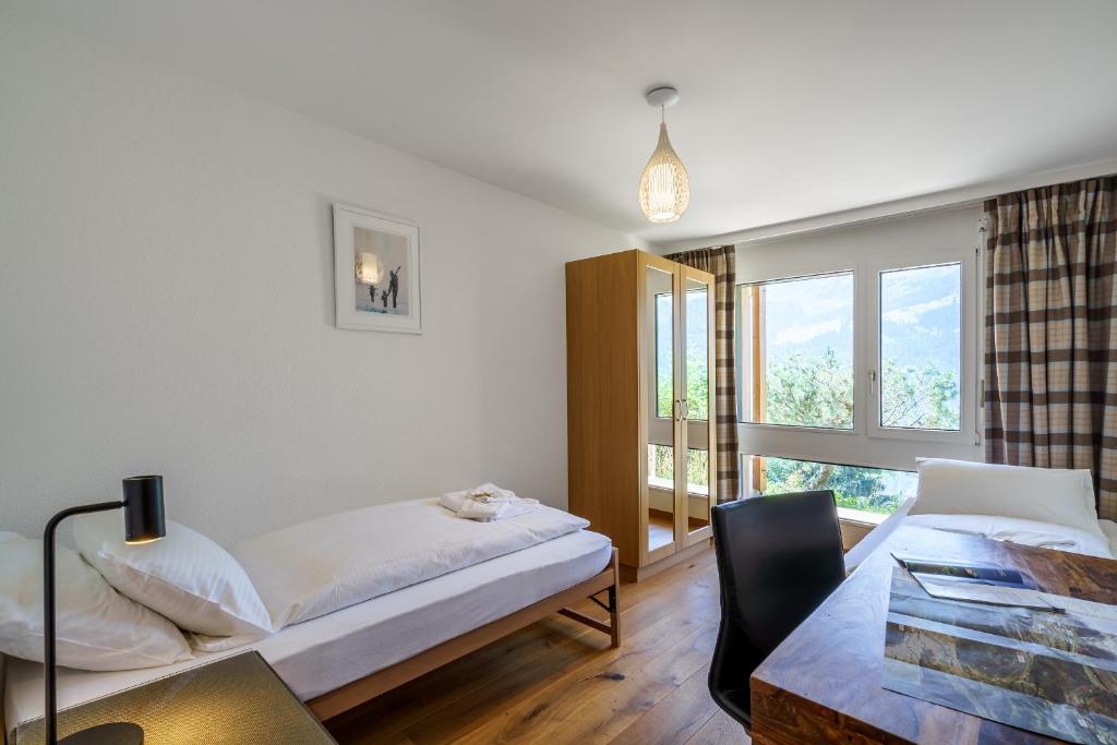 Postel nebo postele na pokoji v ubytování Chalet Veronica