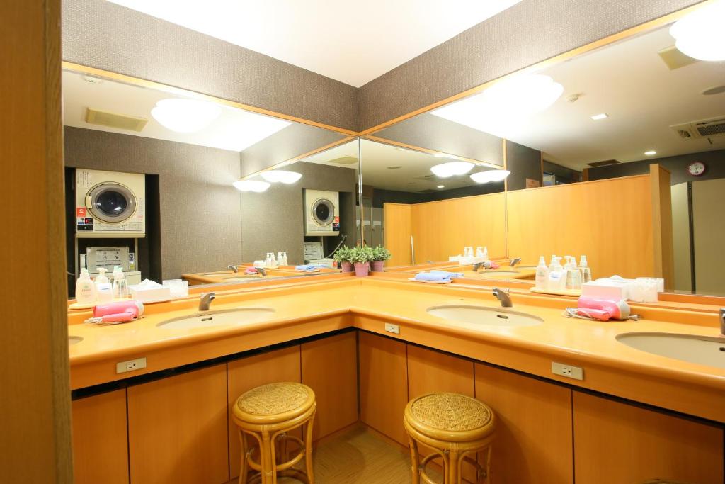 Kuchyň nebo kuchyňský kout v ubytování APA Hotel Takasaki Ekimae