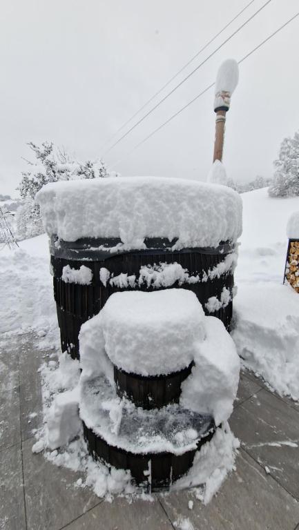 Igluhut Four Seasons v zimě