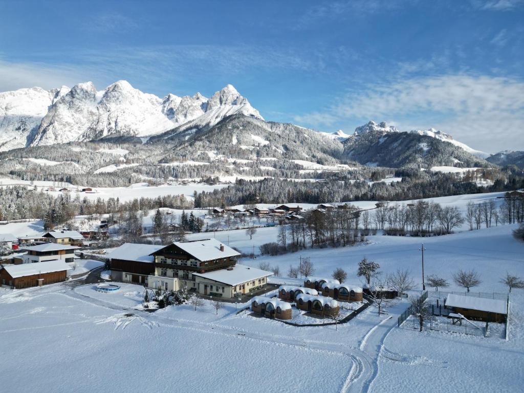 Igluhut Four Seasons v zimě