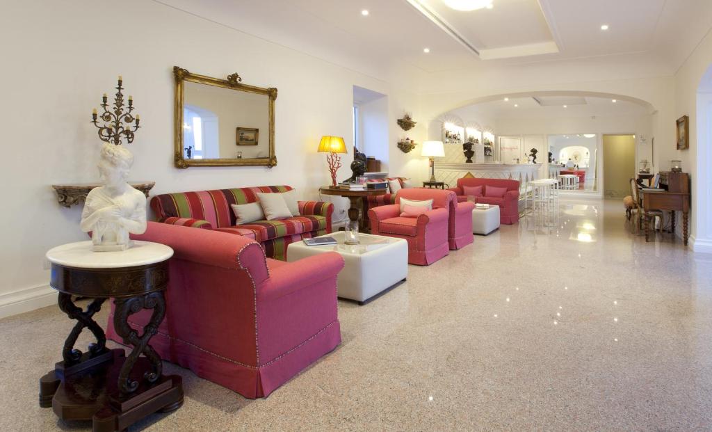 Posezení v ubytování Hotel Corallo Sorrento